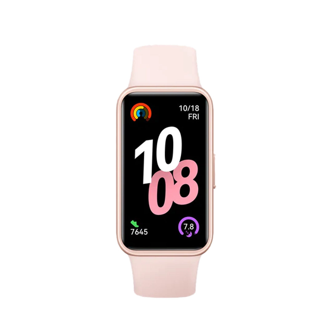 ساعة Huawei Band 10 الذكية | وردي ساعة Huawei Band 10 الذكية | وردي